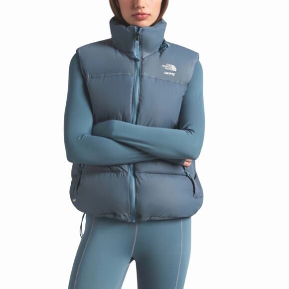 NORTH FACE X SKIMS 1996 Nuptse Vest KYANITE SMALL - Picture 2 of 4